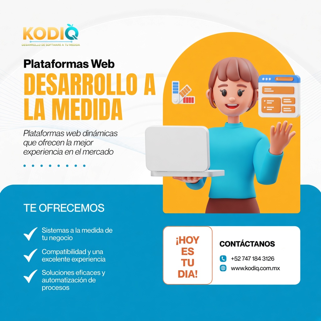 KODIQ — desarrollo de software a la medida, plataformas web dinámicas